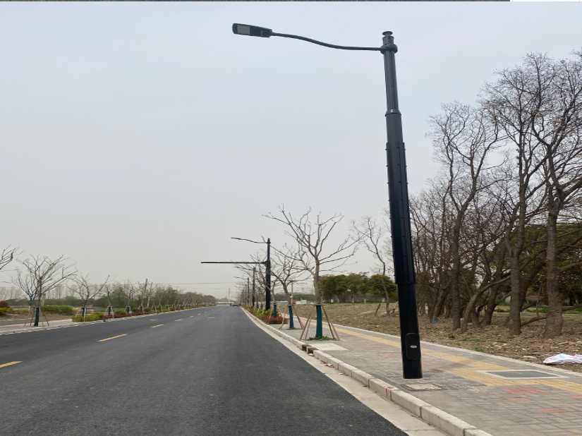 泾阳县上海综合杆 太阳能路灯工程